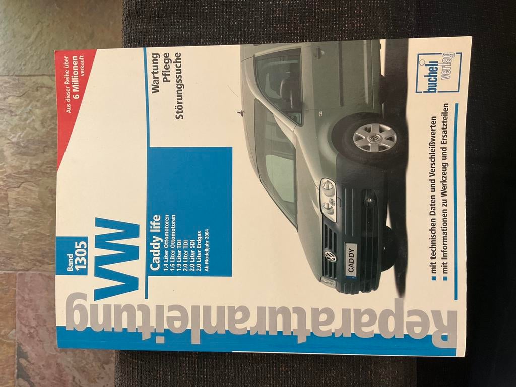 Reparatie handleiding VW Caddy Life, Ophalen of Verzenden