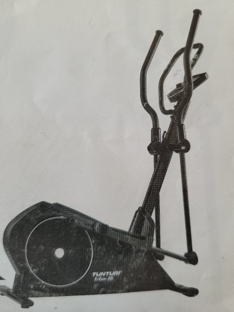 TUNTURI FITCROSS 50i Rear CROSSTRAINER, Ophalen, Kunststof, Zo goed als nieuw, Crosstrainer
