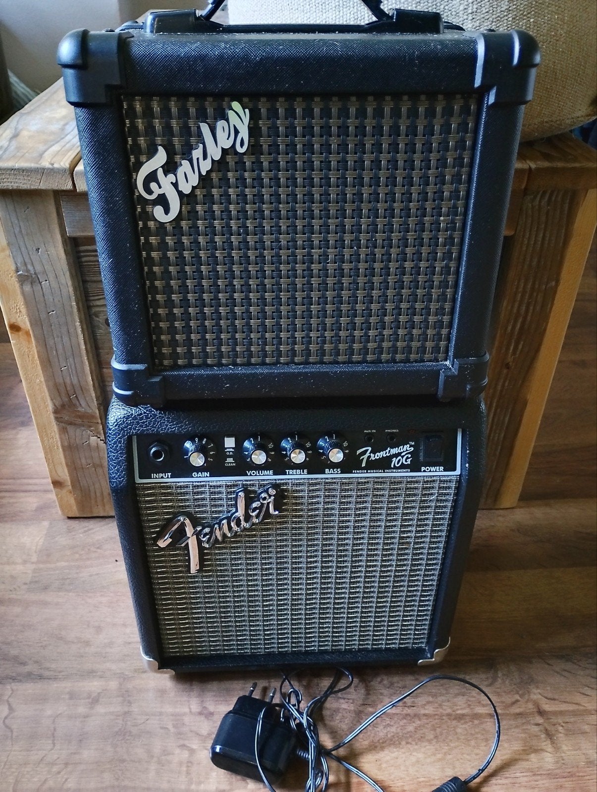 Fazley kubo 10 + Fender Frontman 10g guitar AMP, Ophalen of Verzenden, Gebruikt, Gitaar, Minder dan 50 watt