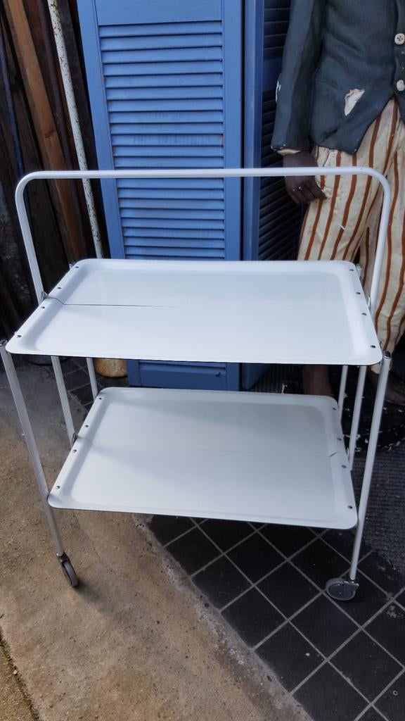 vintage serveerwagen/bijzettafeltje inklapbaar Speedy Italy, Ophalen, Huis en Inrichting