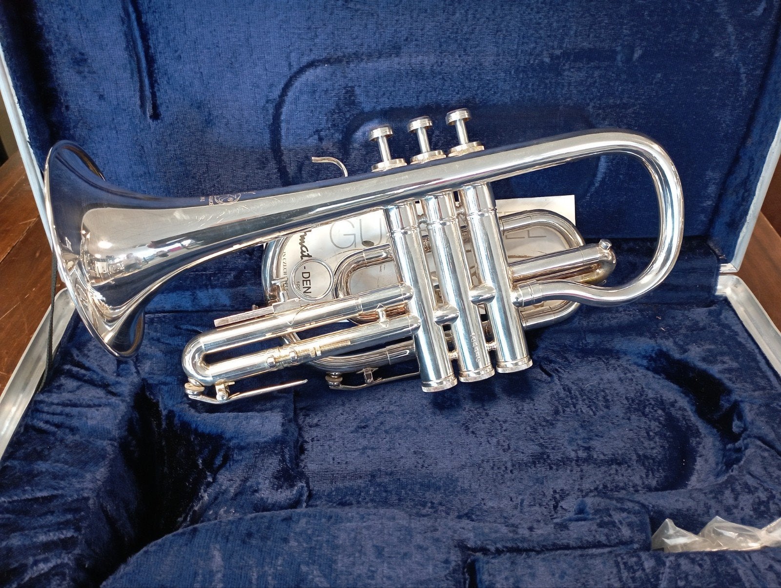 Amati Cornet verzilverd, Ophalen of Verzenden, Gebruikt, Overige typen