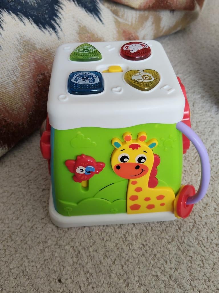 Playgro Jungle Activiteiten Kubus - Zo goed als nieuw, Ophalen of Verzenden