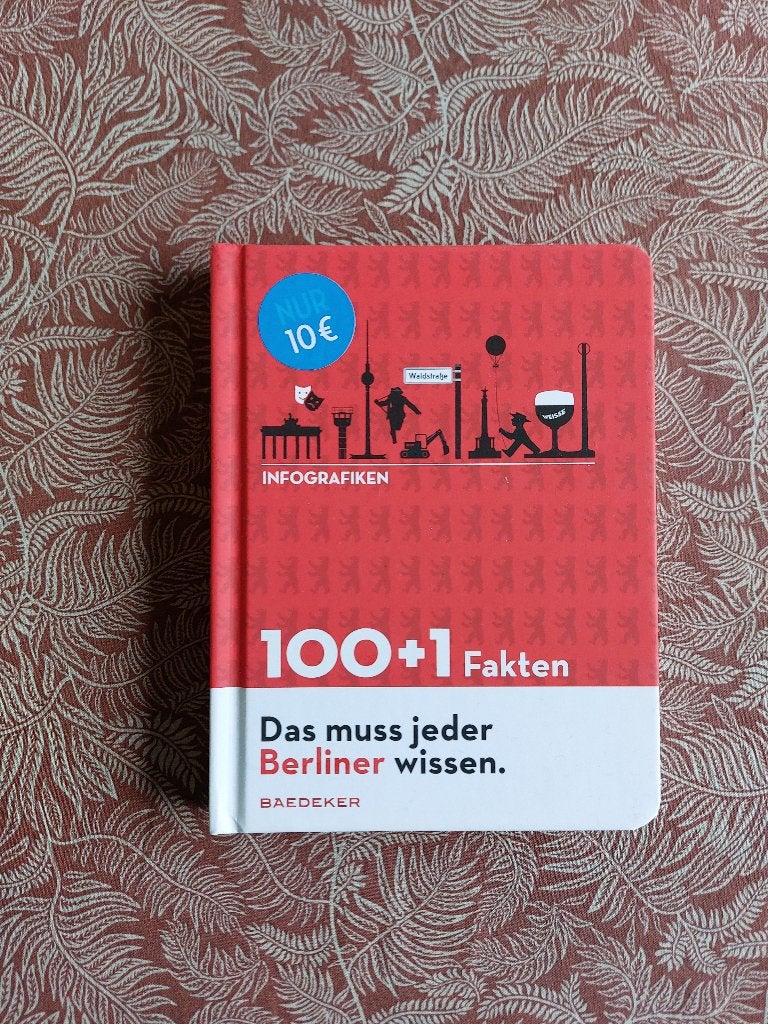 Boek Berlin 100+1 Fakten - zgan - Baedeker - Berlijn, Ophalen of Verzenden, Zo goed als nieuw, Europa