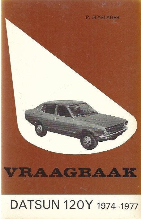 Datsun 120 Y  vraagbaak, Ophalen of Verzenden
