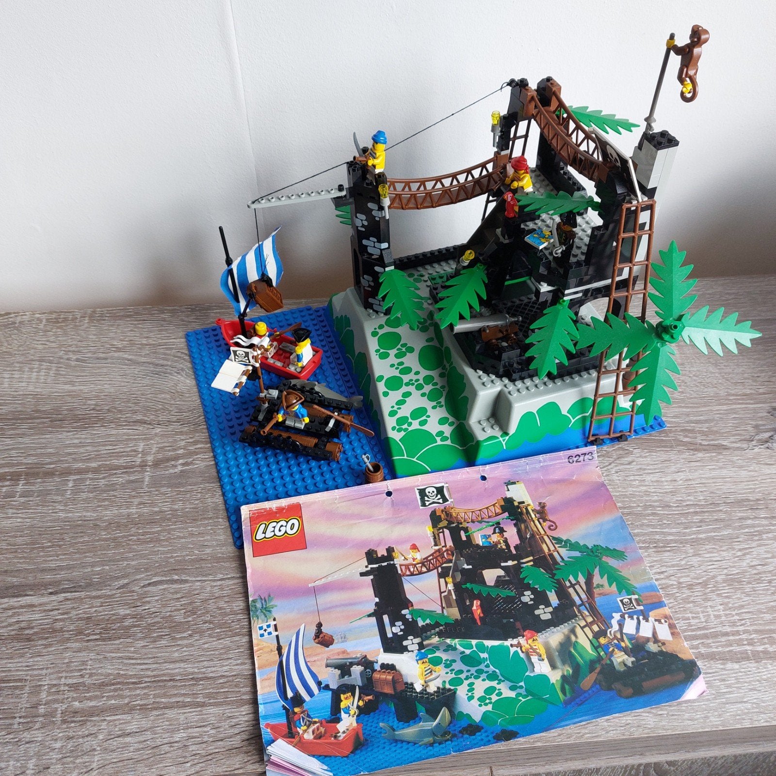 Vintage LEGO Classic Pirates 6273, Gebruikt, Lego, Complete set, Inclusief instructies