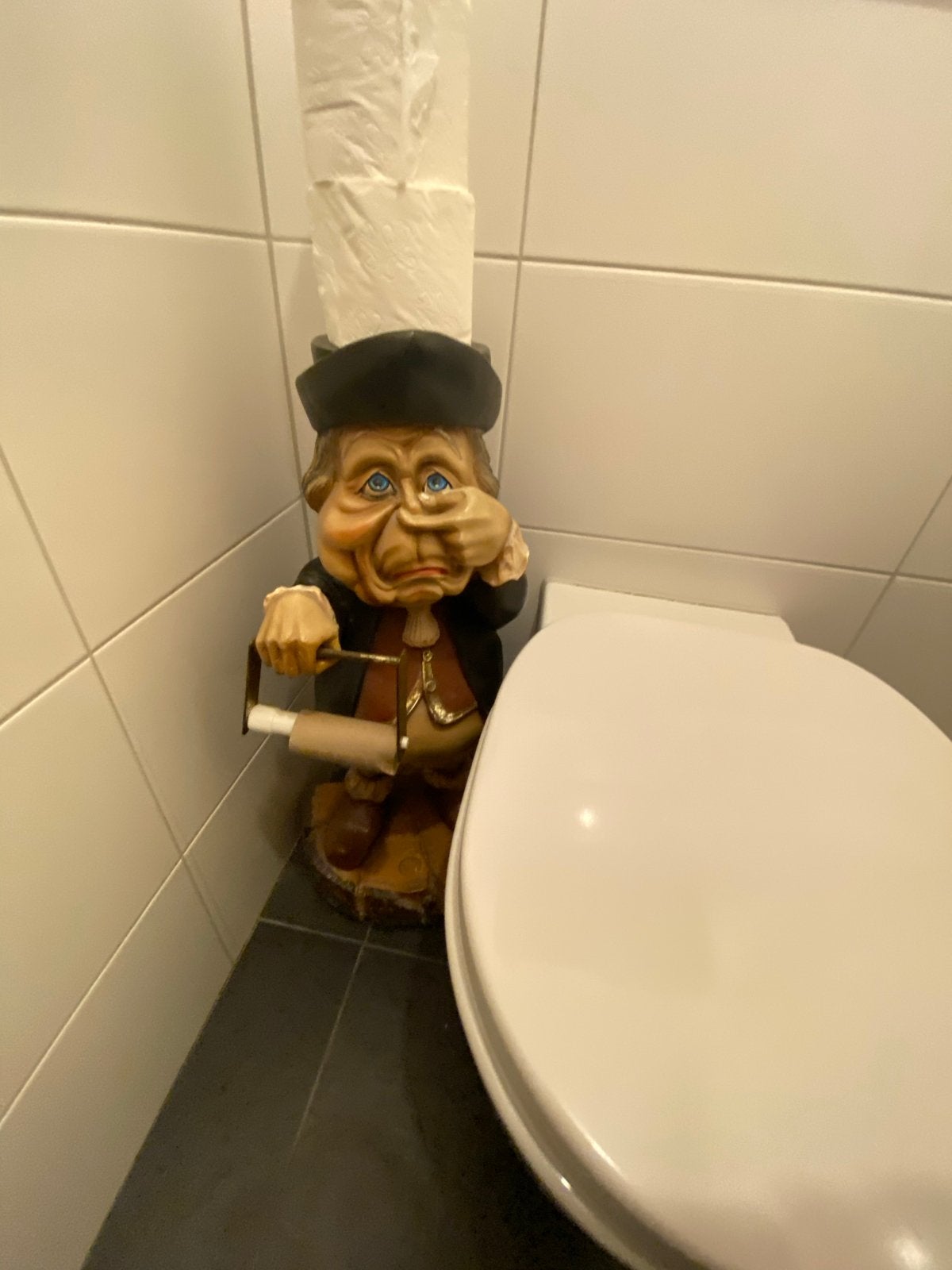 WC Laaf beeld - Efteling liefhebber item, Gebruikt, Meerkleurig, Overige stijlen, Ophalen of Verzenden