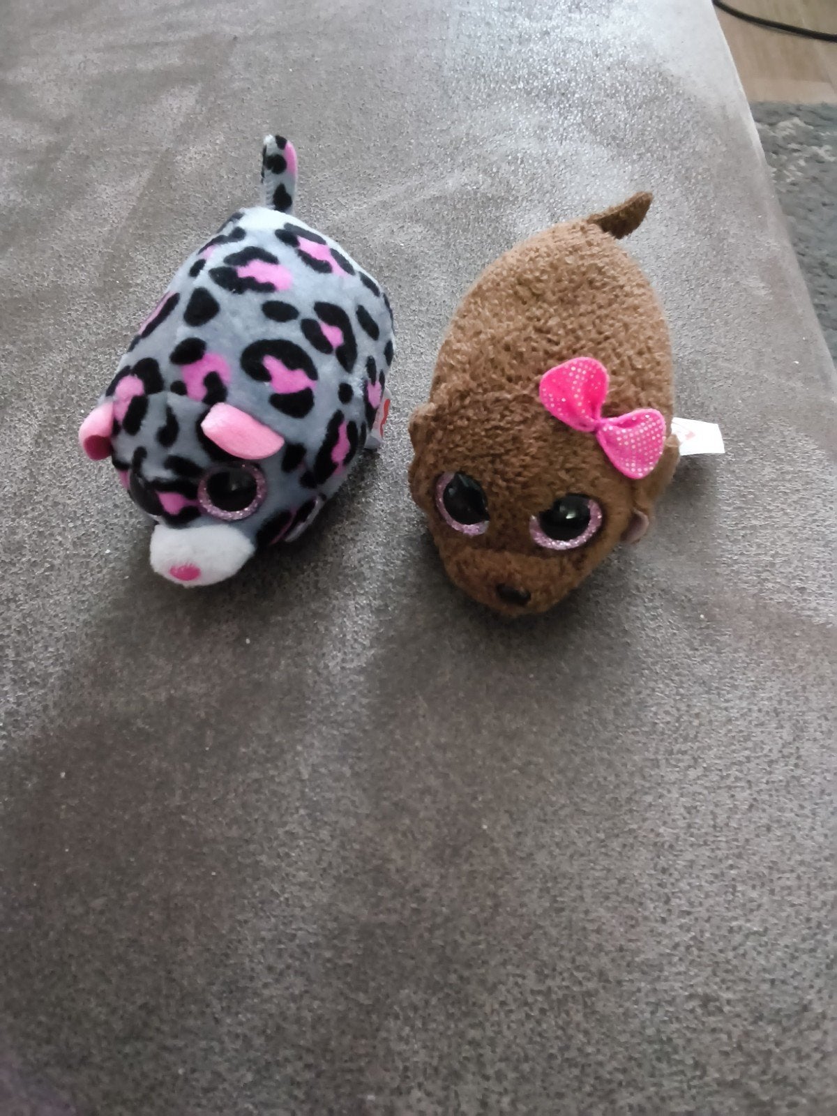 Ty Tsum Tsum knuffeltjes - Miles en Maggie, Overige karakters, Overige typen, Ophalen of Verzenden, Zo goed als nieuw