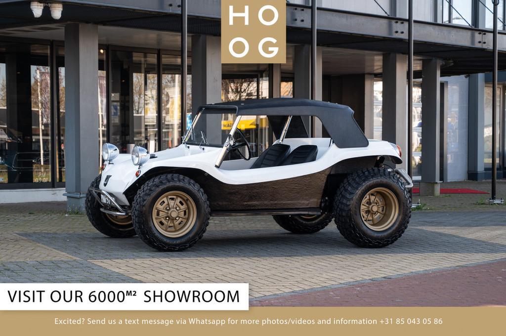 Volkswagen buggy Meyers Manx (bj 1970), Lederen bekleding, Zwart, Volkswagen, Wit