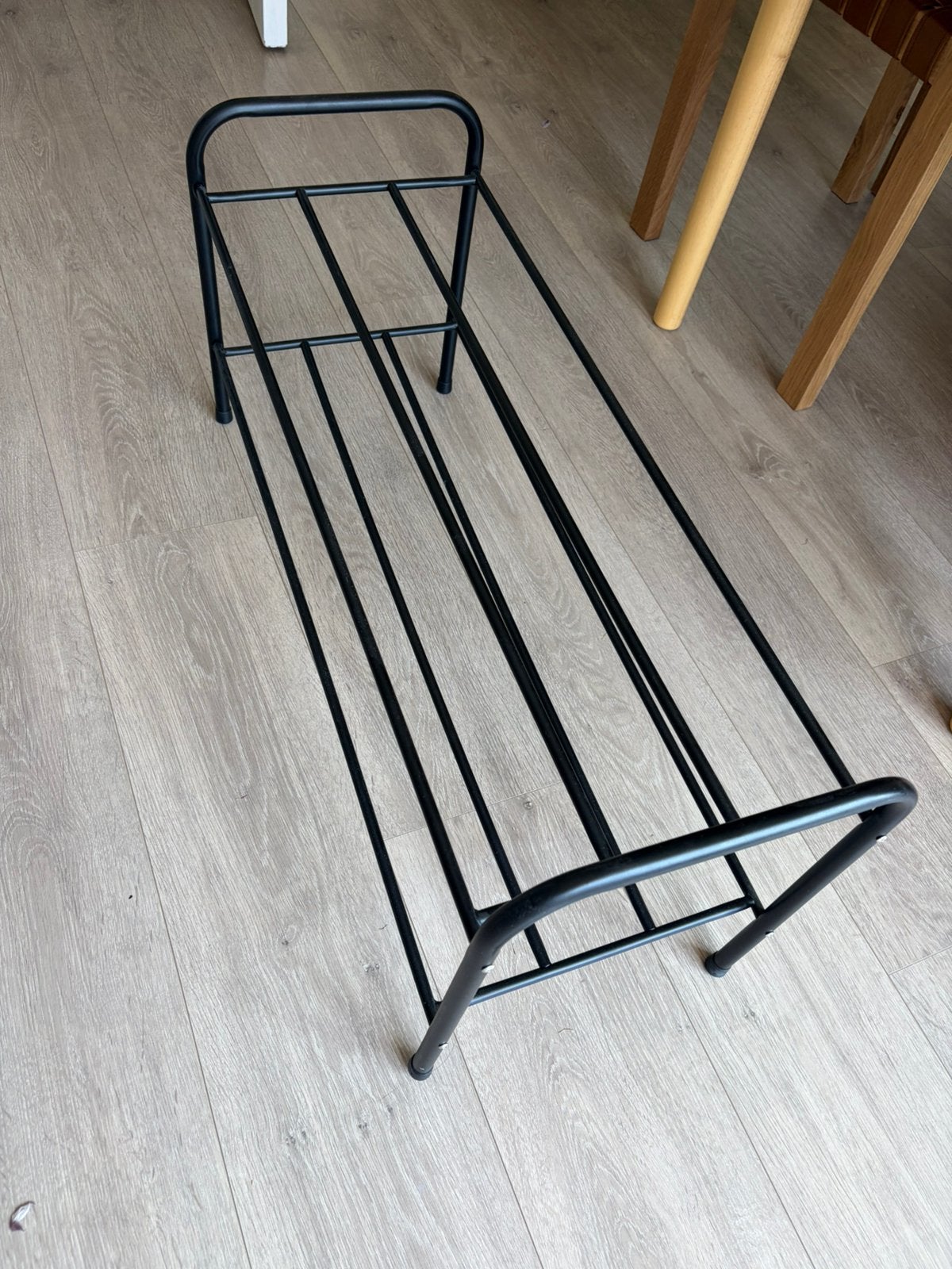 Metalen Shoenenreck 2 lagen | Metal shoe storage shelf, Ophalen, Zo goed als nieuw
