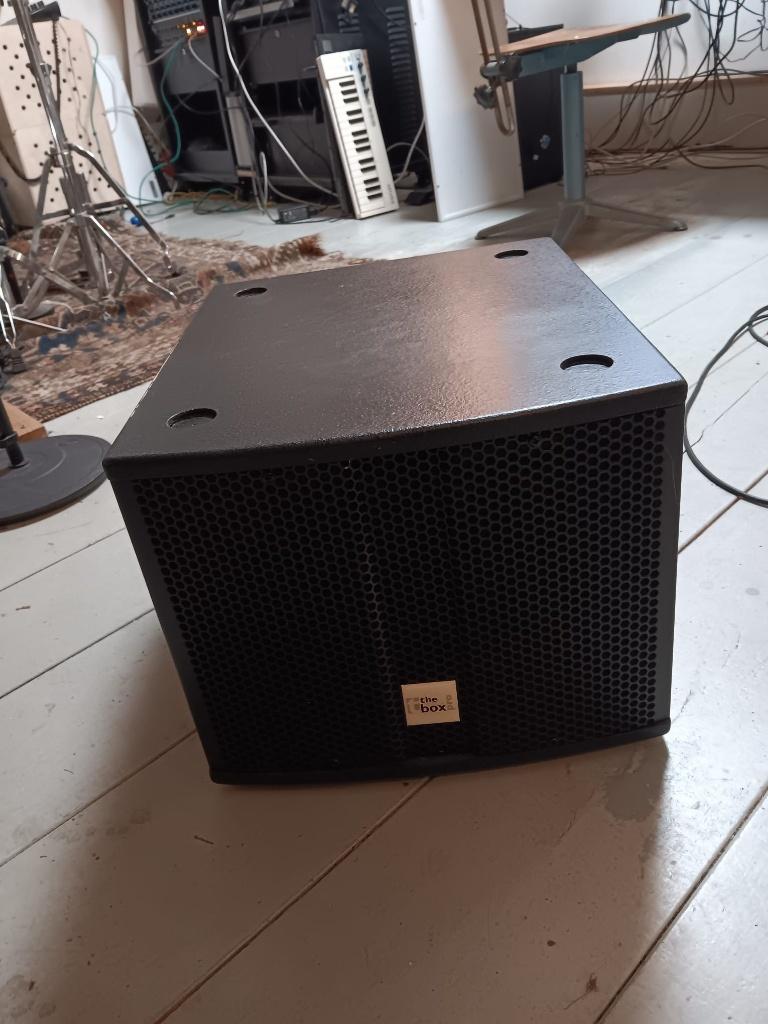 The box pro Achat 108 Sub A, Muziek en Instrumenten, Ophalen, Gebruikt, Minder dan 500 watt, P.A.