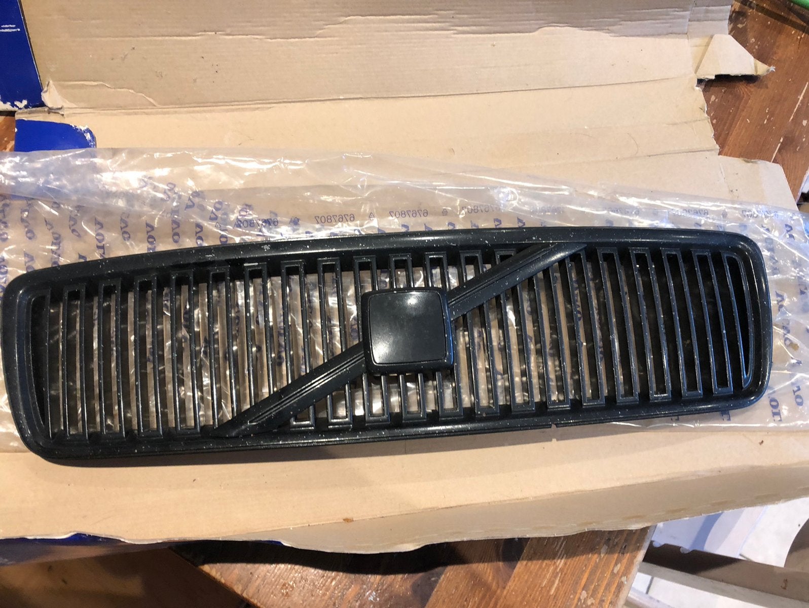Volvo 240 black out radiator grill gebruikt, Ophalen, Nieuw