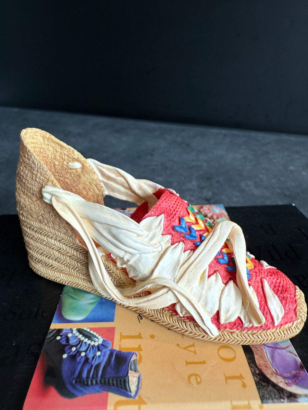 Just The Right Shoe Espadrille “Pacha” - Item 25328, Verzamelen, Overige Verzamelen, Ophalen of Verzenden, Zo goed als nieuw