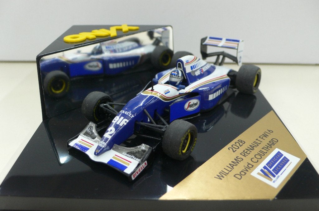 williams renault fw16 david coulthard - onyx #202b  1/43, Verzenden, Nieuw, Auto, Overige merken