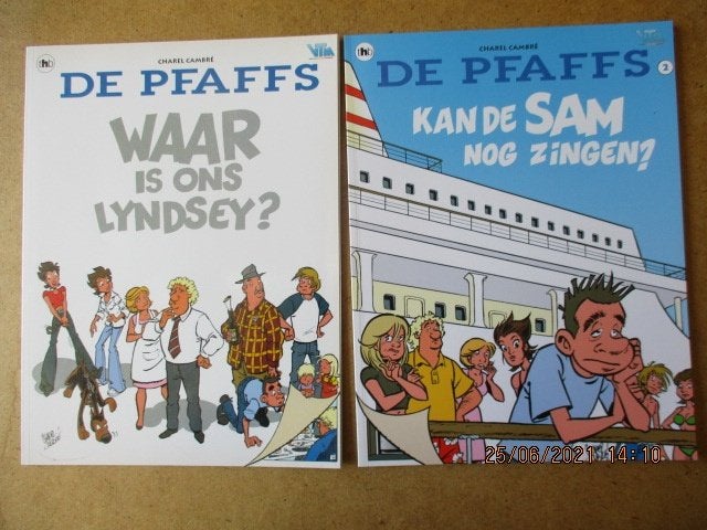 adv3747 de pfaffs, Eén stripboek, Ophalen, Gelezen