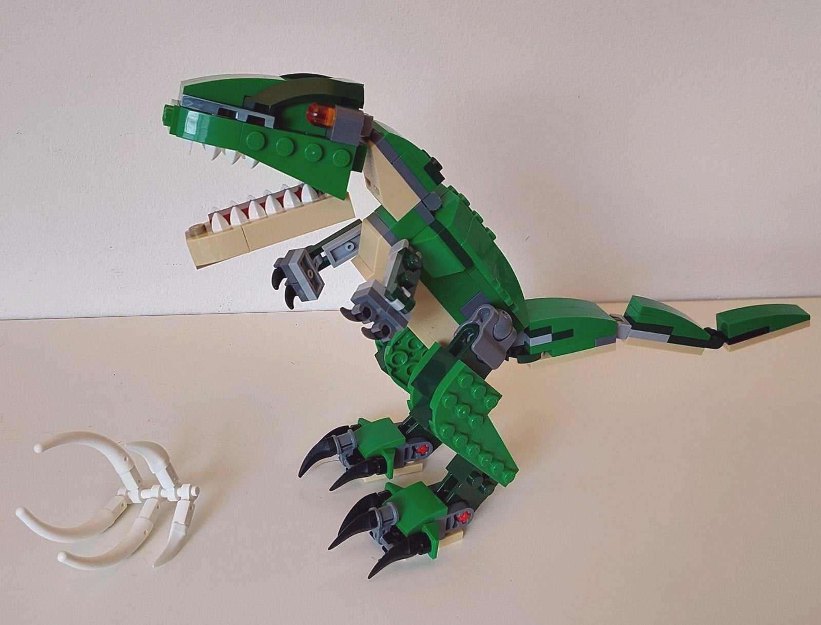 Lego 31058 creator dino, Gebruikt, Lego, Ophalen of Verzenden, Inclusief instructies