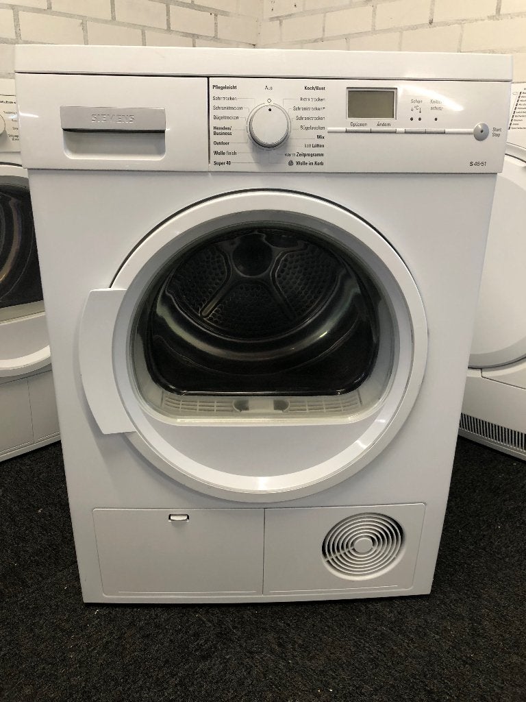 8kg condensdroger Siemens MET GARANTIE 7dgn pw ophalen, Ophalen, Minder dan 85 cm, Anti-kreukfase, 8 tot 10 kg