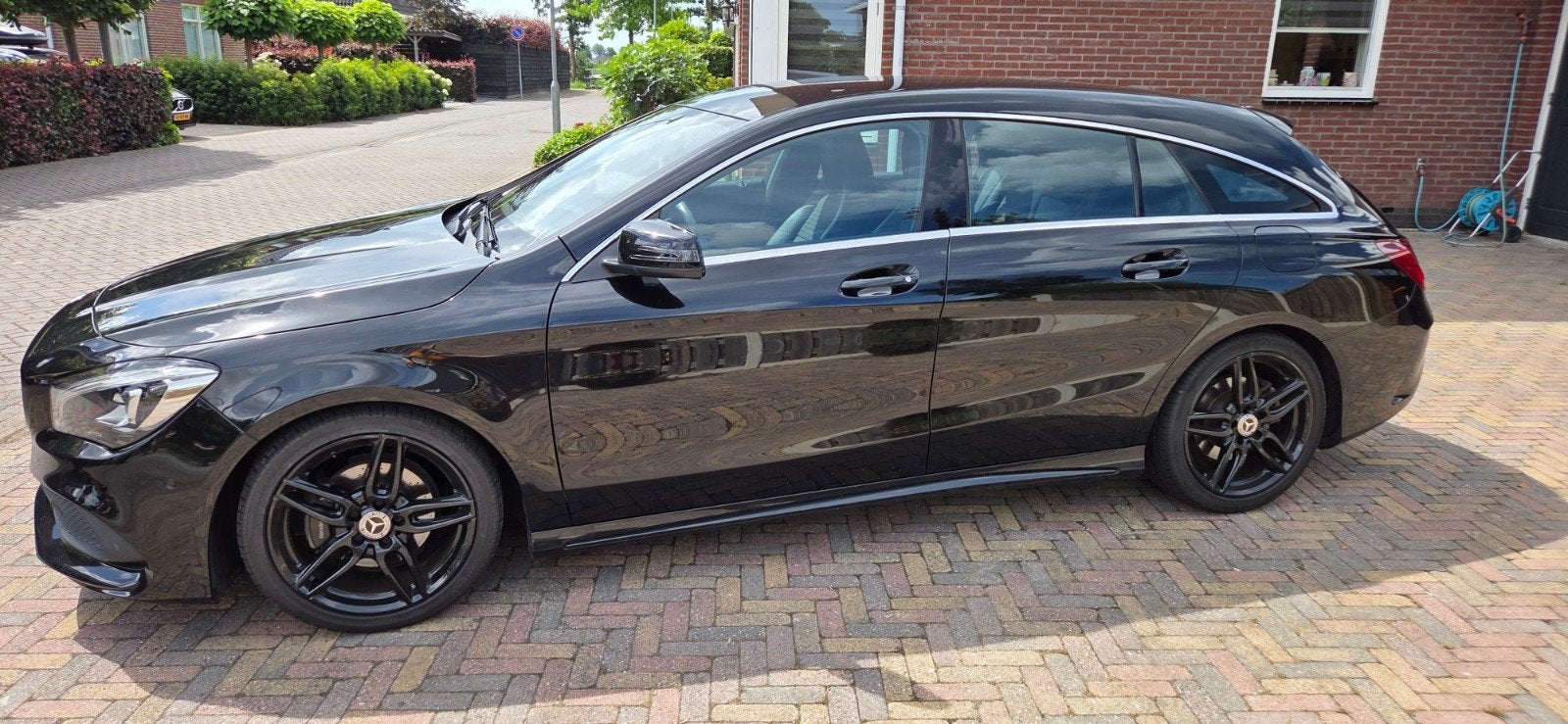 Inruilen tegen C classe met max 125000 km geen import, Auto's, Mercedes-Benz, CLA, 730 kg, 4 cilinders, Leder en Stof