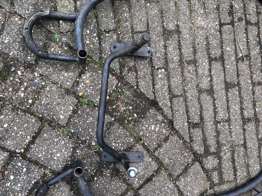 Valbeugel set Vespa VNB VBB VGLA/B VNA, Motoren, Onderdelen | Oldtimers, Ophalen