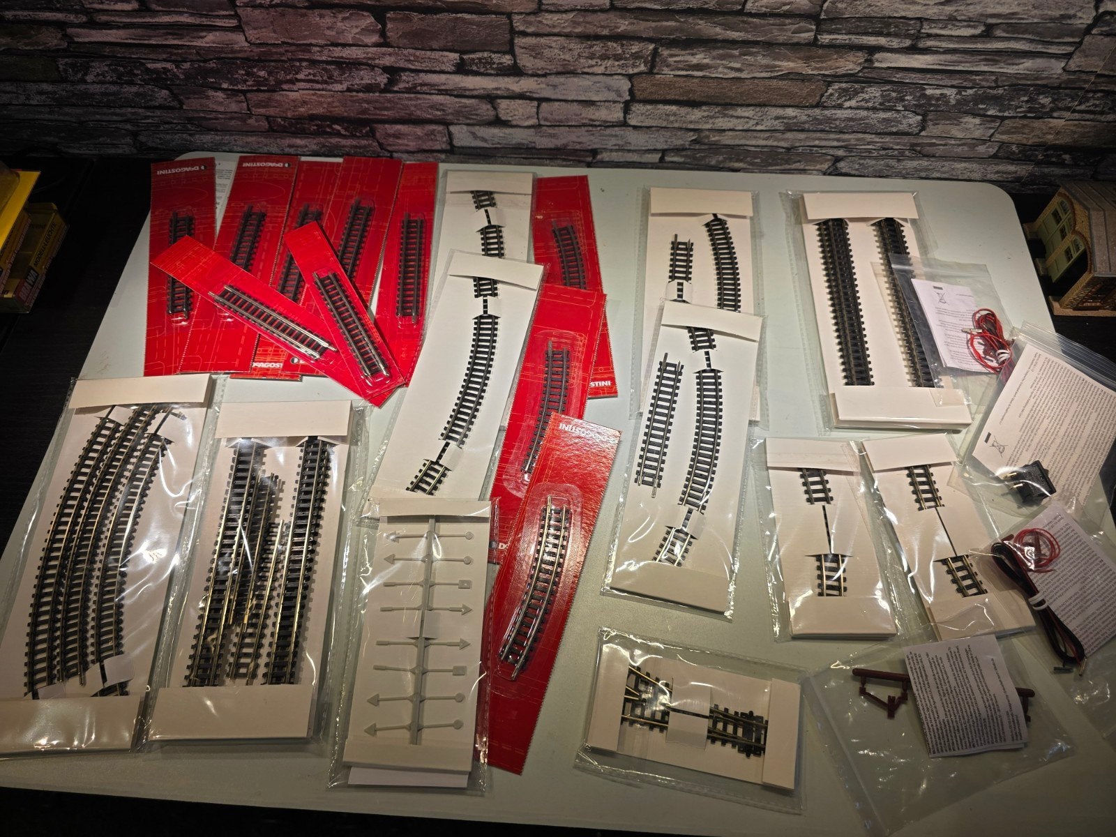nieuwe rails De Agostini N spoor modeltrein 1:160, Gelijkstroom, Trix, Nieuw, Rails