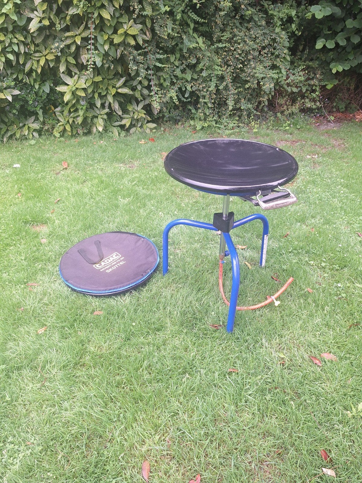 Skottelelbraai met toebehoren / camping barbecue, Ophalen, Gebruikt