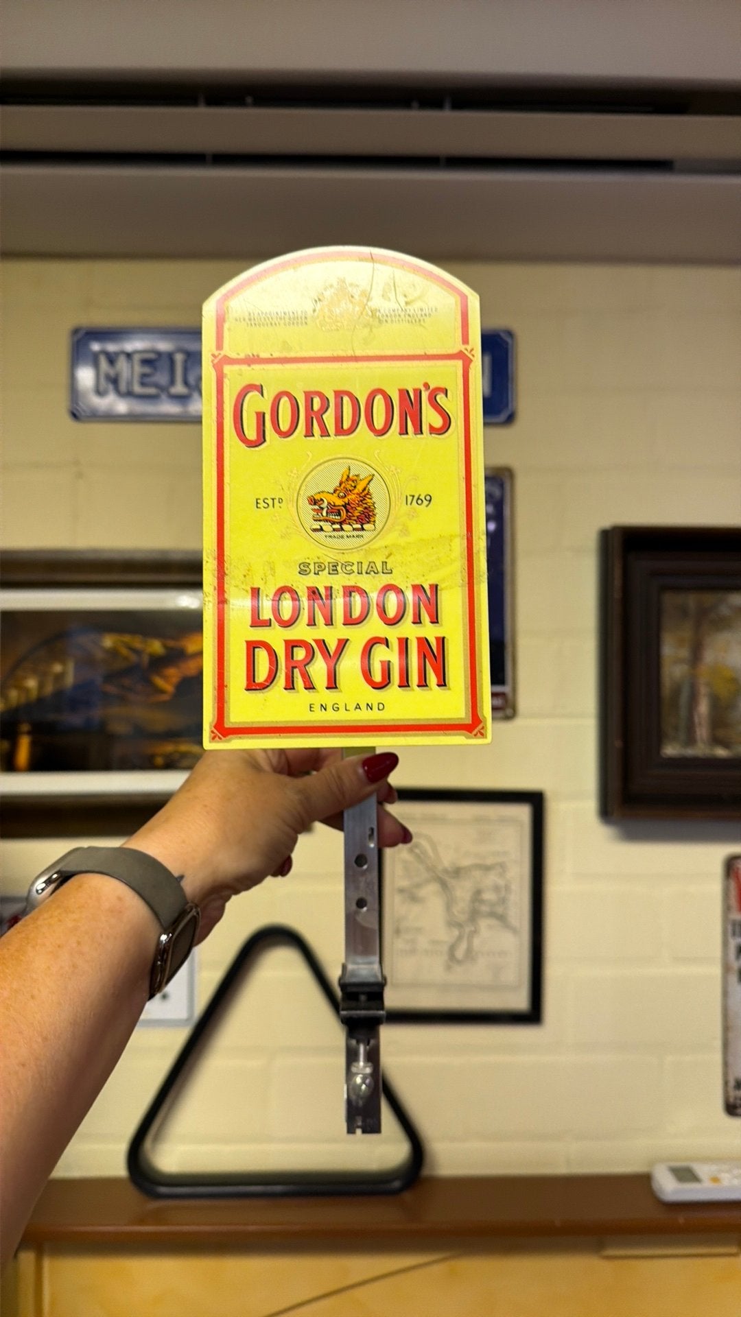 Gordon's Gin Non-Drip Dispenser - Bar Accessoire, Ophalen, Gebruikt