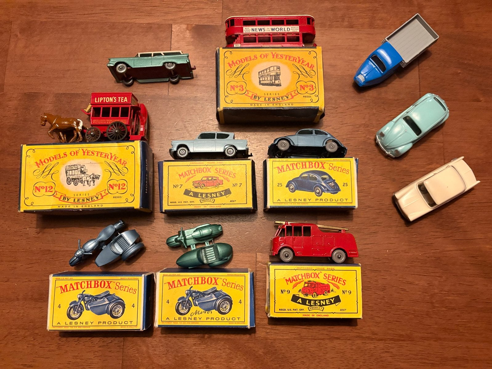 Lesney Matchbox Series en Models of Yesteryear Collectie, Ophalen, Gebruikt