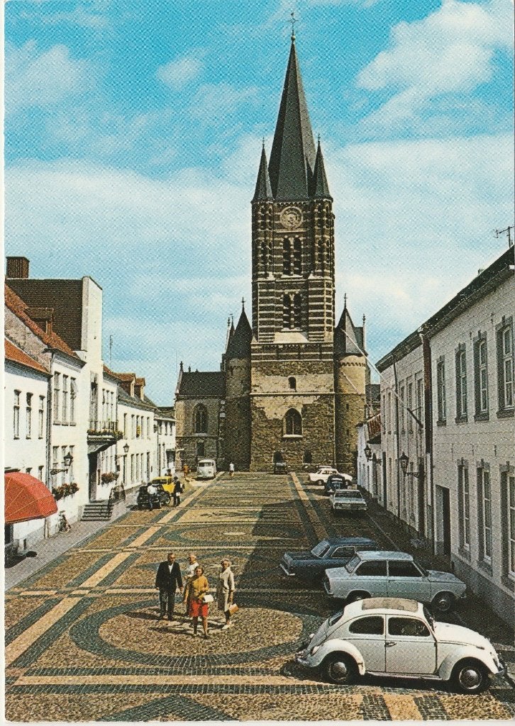 THORN Wijngaard met Toeristen VW Kever en Daf, Verzenden, 1960 tot 1980, Ongelopen, Limburg