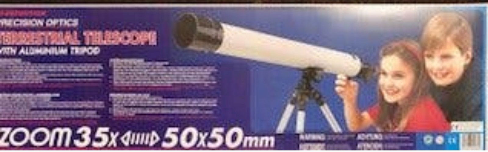 Kindertelscoop Optics Terrestrial Telescoop met Statief, Ophalen of Verzenden, Nieuw