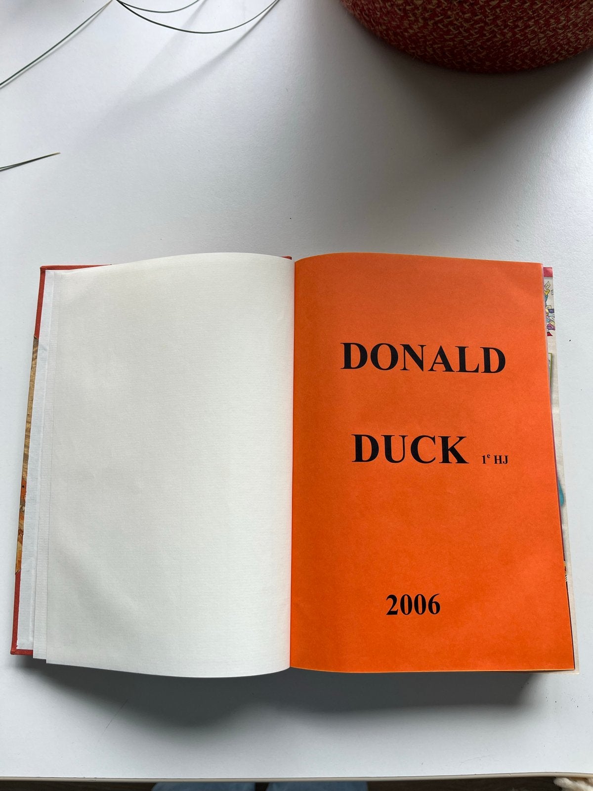 Donald Duck 1e jaargang 2006 gebonden, Boeken, Ophalen of Verzenden, Gelezen, Overige typen