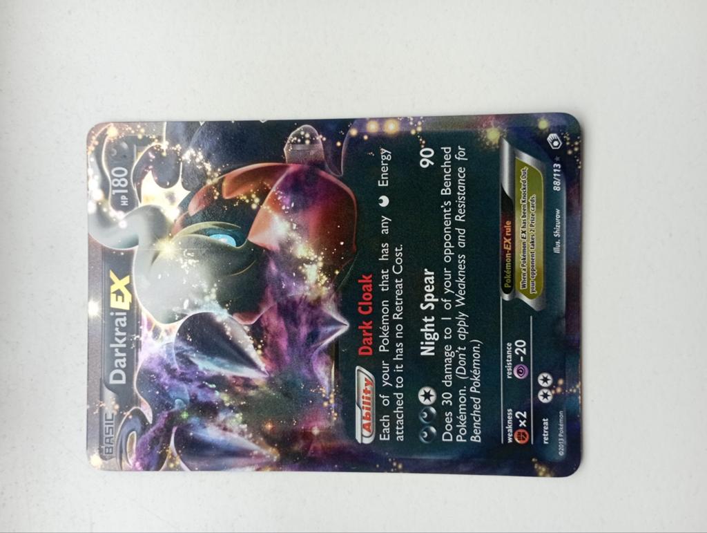 Darkrai EX 88/113, Ophalen, Zo goed als nieuw
