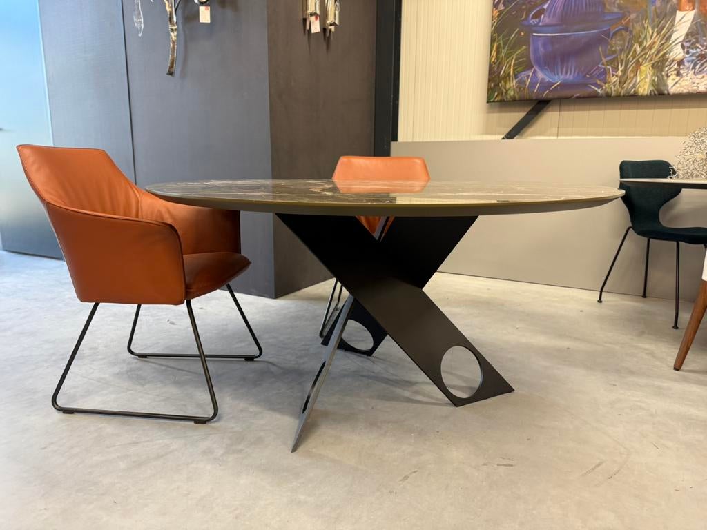 Nieuw Metaform Trefori eettafel Design tafel Rond Keramiek, Huis en Inrichting, Tafels | Eettafels, Rond, Nieuw, Ophalen of Verzenden