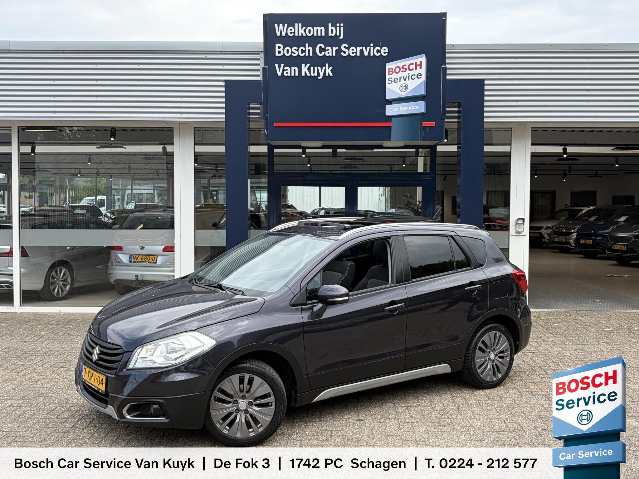 Suzuki SX4 S-Cross 1.6 Exclusive / NL-Auto / Open-Panodak /, Auto's, Voorwielaandrijving, Stof, Gebruikt, Euro 6