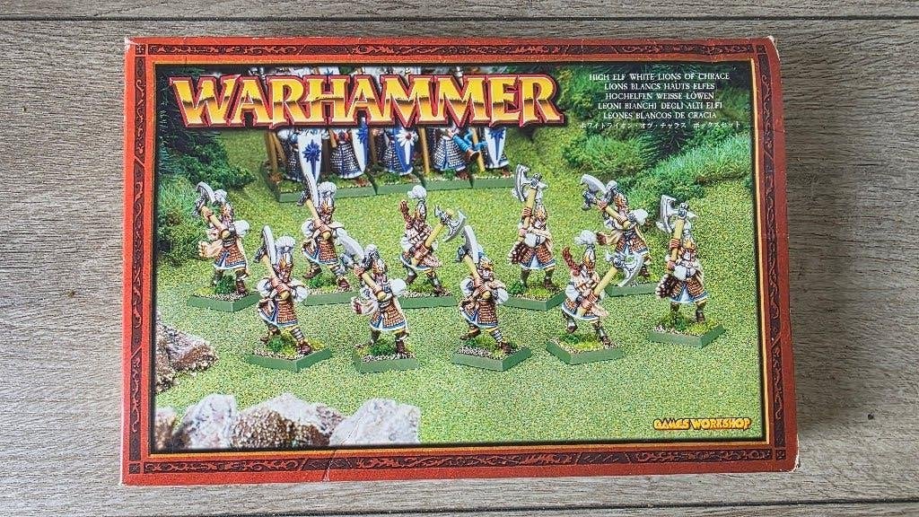 Warhammer leger High Elves 6th Edition, Ophalen of Verzenden, Zo goed als nieuw, Warhammer, Figuurtje(s)