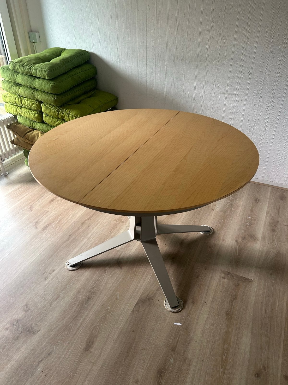 MIDJ Link design eettafel – uitschuifbaar, Huis en Inrichting, Tafels | Eettafels, Ophalen, Gebruikt, 100 tot 150 cm, Vijf personen of meer