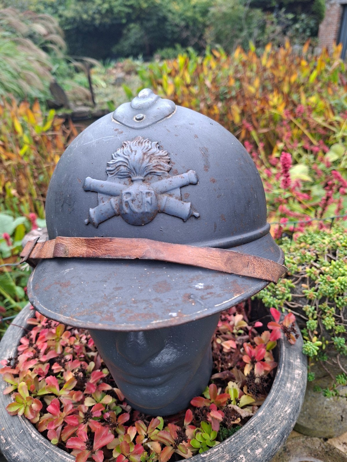 ww1  adrian helm artillerie, Verzamelen, Ophalen of Verzenden, Landmacht, Duitsland, Helm of Baret
