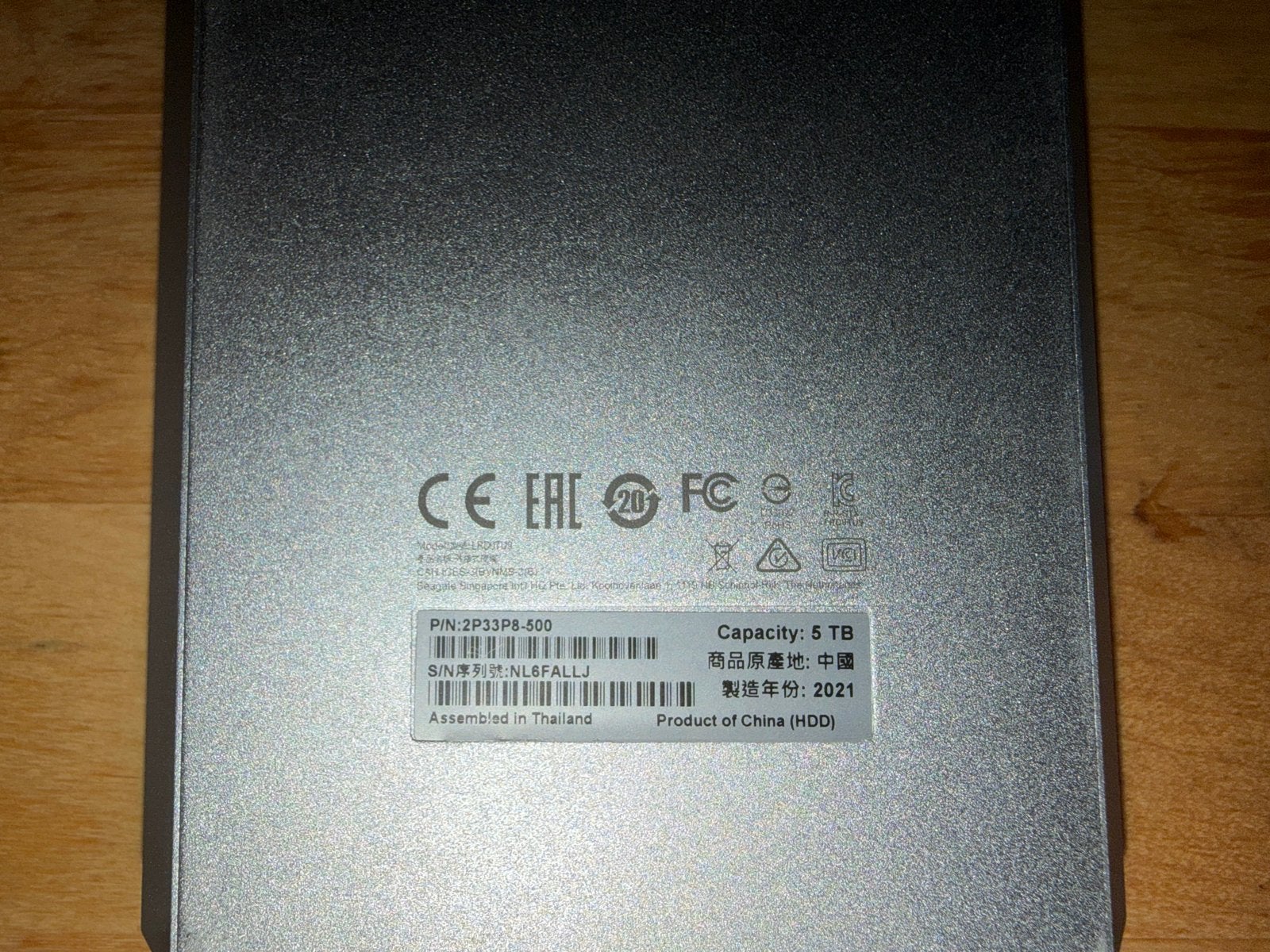 LaCie Externe Harde Schijf 5TB - Snelle Opslag, Computers en Software, Harde schijven, Ophalen, HDD, Zo goed als nieuw, .