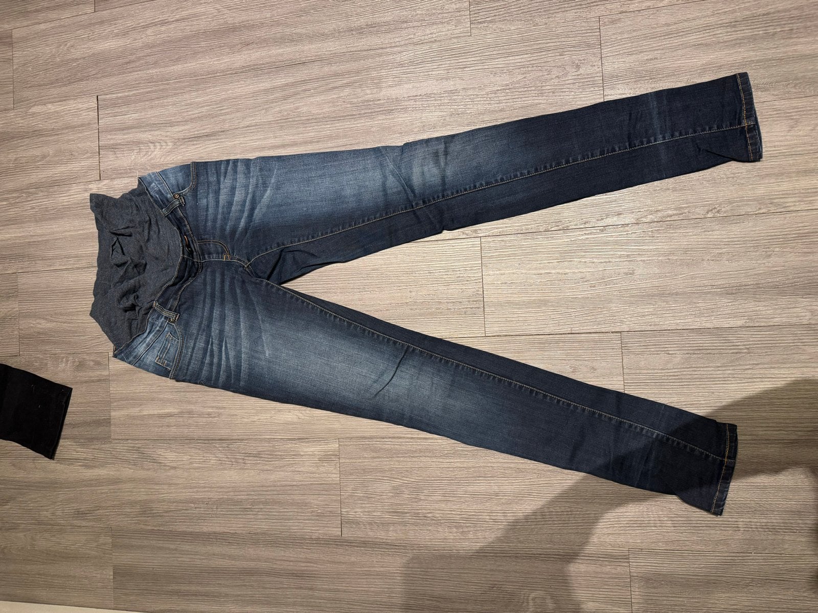 Love2wait zwangerschapsjeans maat 26, Kleding | Dames, Blauw, Ophalen of Verzenden, Maat 34 (XS) of kleiner, Gedragen