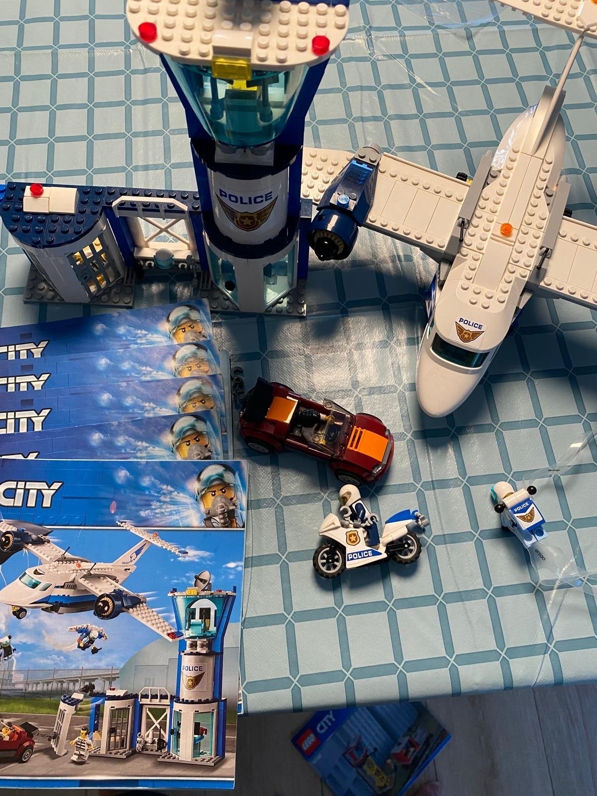 Lego City luchtpolitie luchtmachtbasis (60210), Ophalen, Zo goed als nieuw