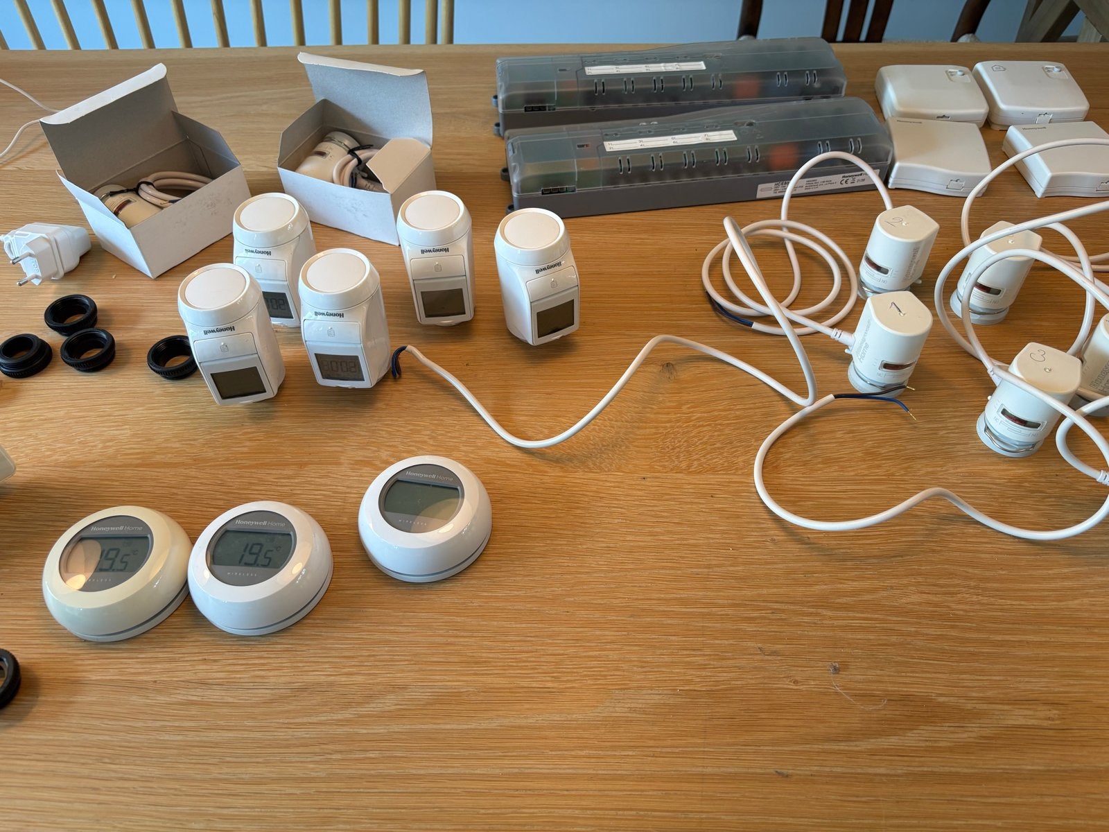 Honeywell Evohome Smart Thermostaat Systeem Compleet, Ophalen of Verzenden, Zo goed als nieuw, Thermostaat