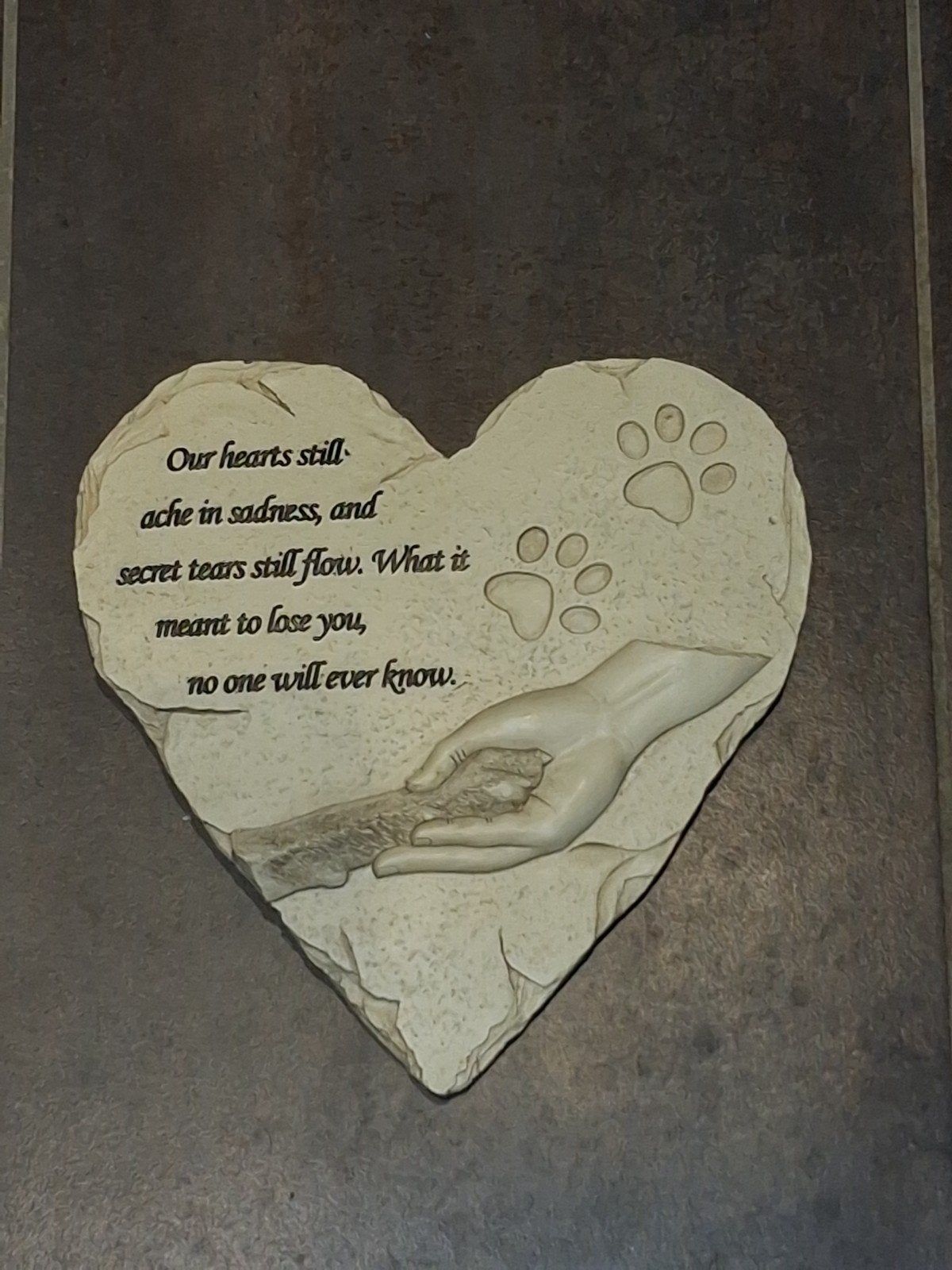 hond memory (urn) graf steen nieuw in verpakking, Ophalen of Verzenden, Nieuw
