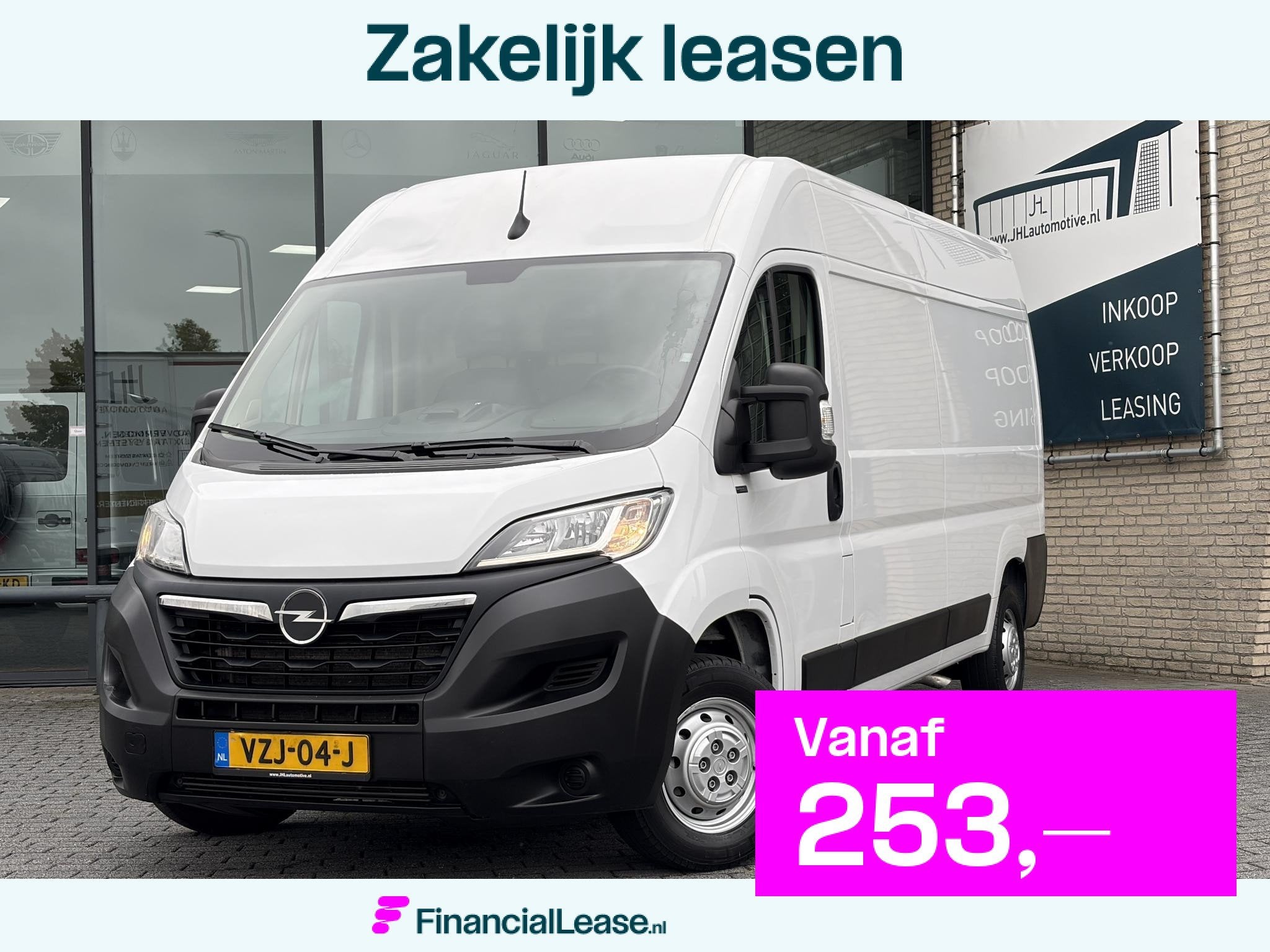 Opel Movano 2.2D 165 L3H2*3-PERS*NAVI*CAM*CRUISE*A/C*TEL*, Voorwielaandrijving, Stof, Gebruikt, Euro 6