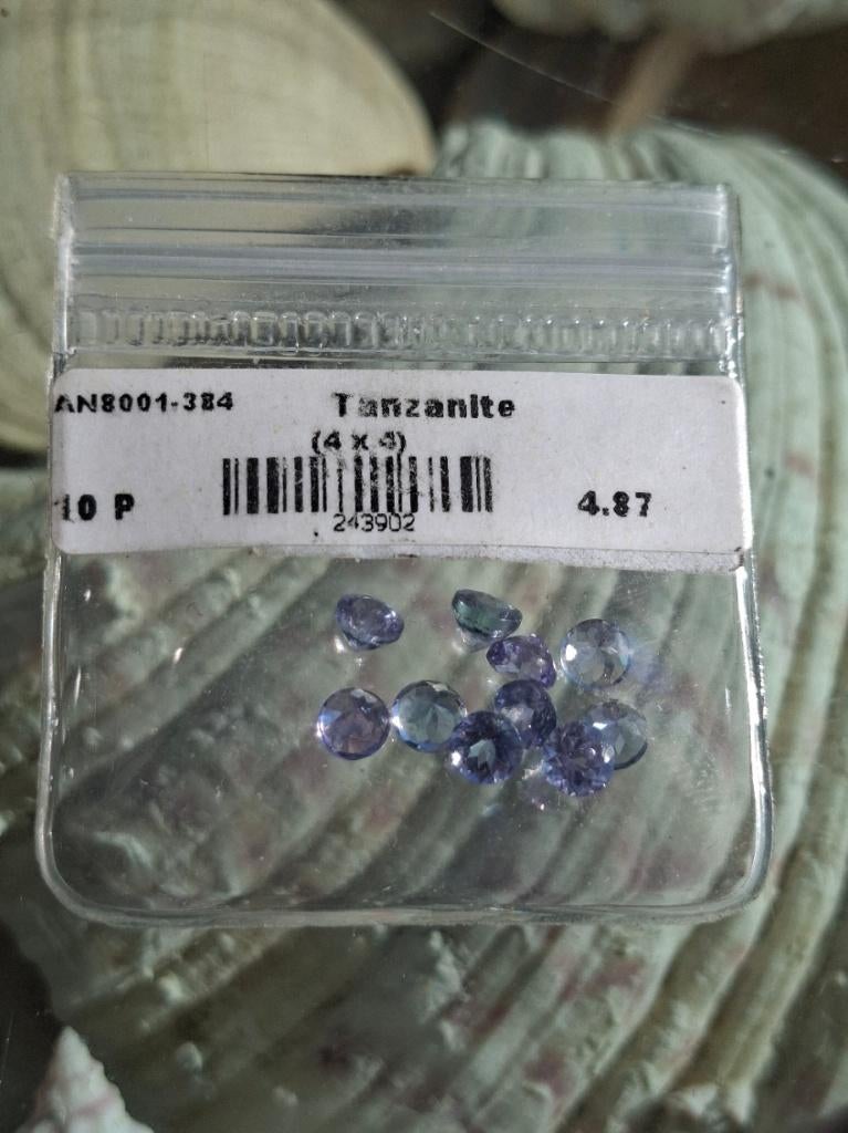 Tanzanite 4,87 kt, Ophalen of Verzenden, Nieuw