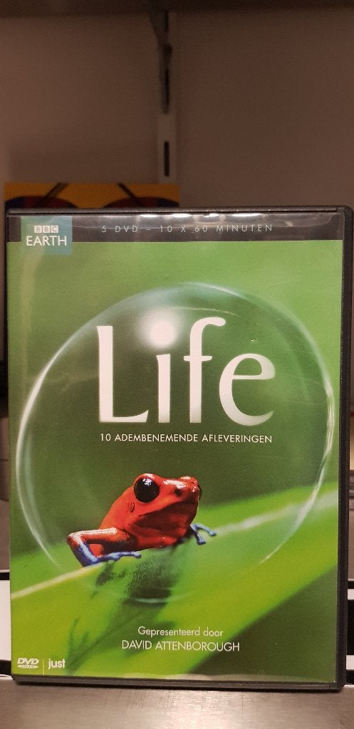 BBC Earth Life-5 DVD Boxset - David Attenborough (Z228-317), Engels, Alle leeftijden, Nederlands, Natuur