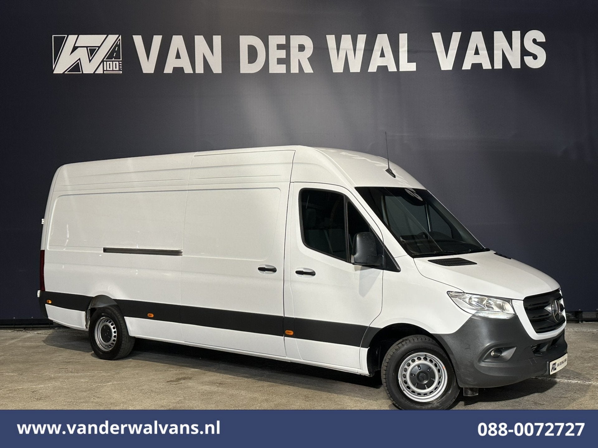 Mercedes-Benz Sprinter 315 CDI 150pk L3H2 Euro6 Airco | Came, Auto's, Gebruikt, 4 cilinders, Wit, Mercedes-Benz