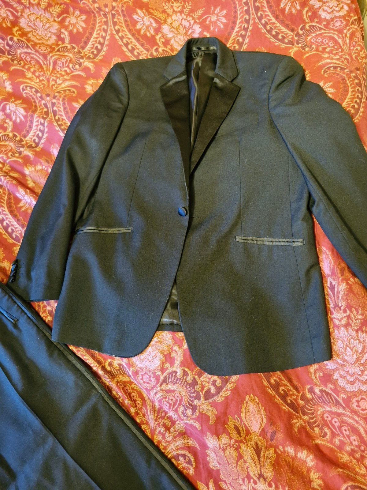 Prachtig pak in maat 176, Ophalen of Verzenden, Zo goed als nieuw, Jongen of Meisje, Broek