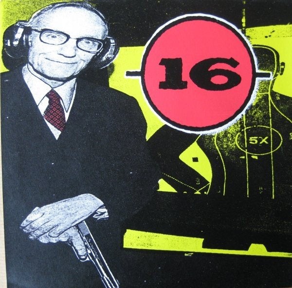 the american psycho band/16-hardcore/punk/noise+2 stickers+i, Cd's en Dvd's, Vinyl Singles, Gebruikt, Inclusief insert, Verzenden