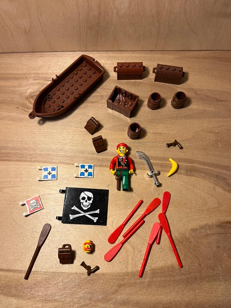 014 - Lego Partij/Lot Piraten/Pirates Figuren/Onderdelen, Gebruikt, Lego, Inclusief minifiguren, Minifiguur