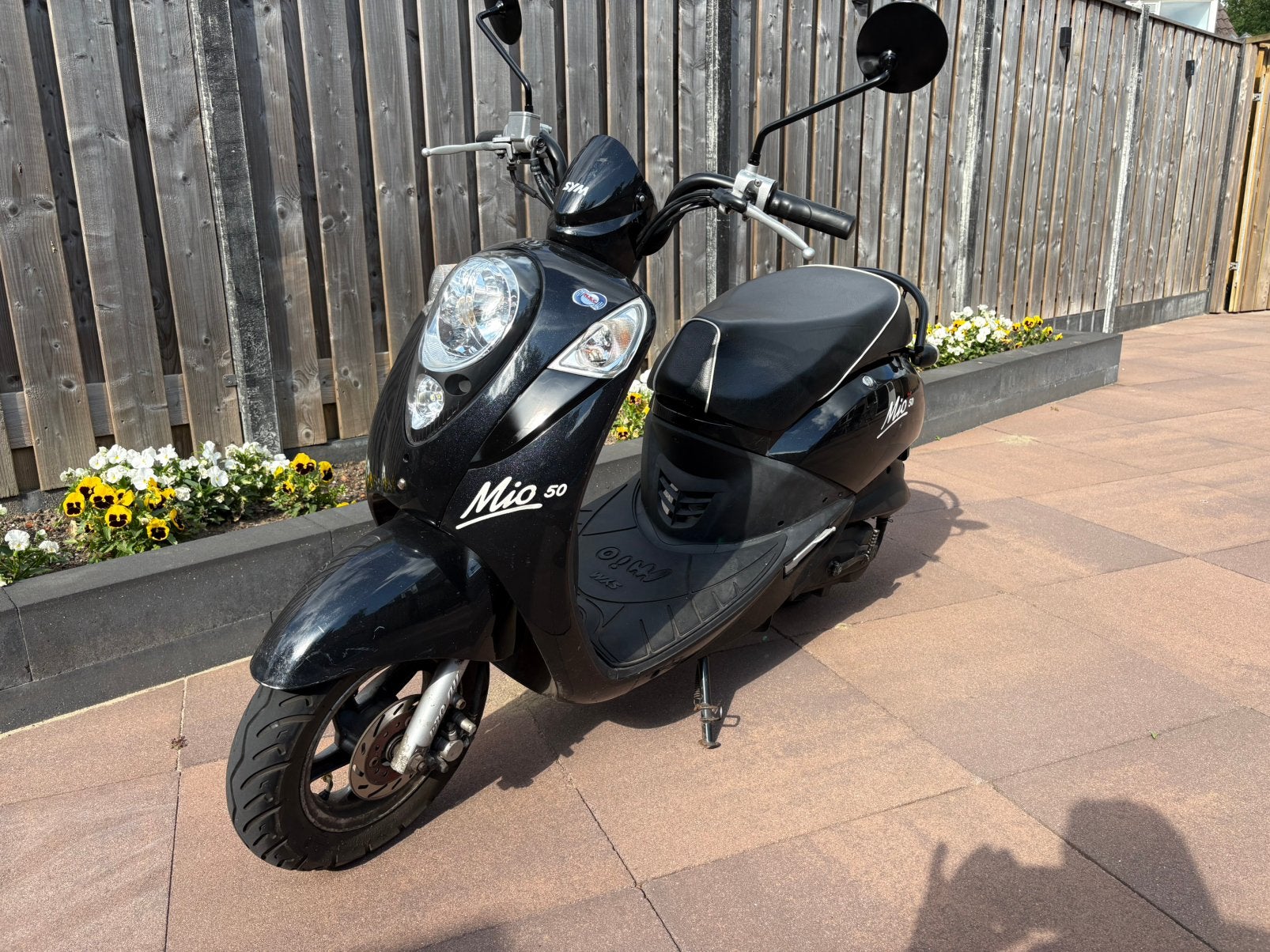 Sym mio snor 2014, Ophalen of Verzenden, Zo goed als nieuw, Benzine, Mio