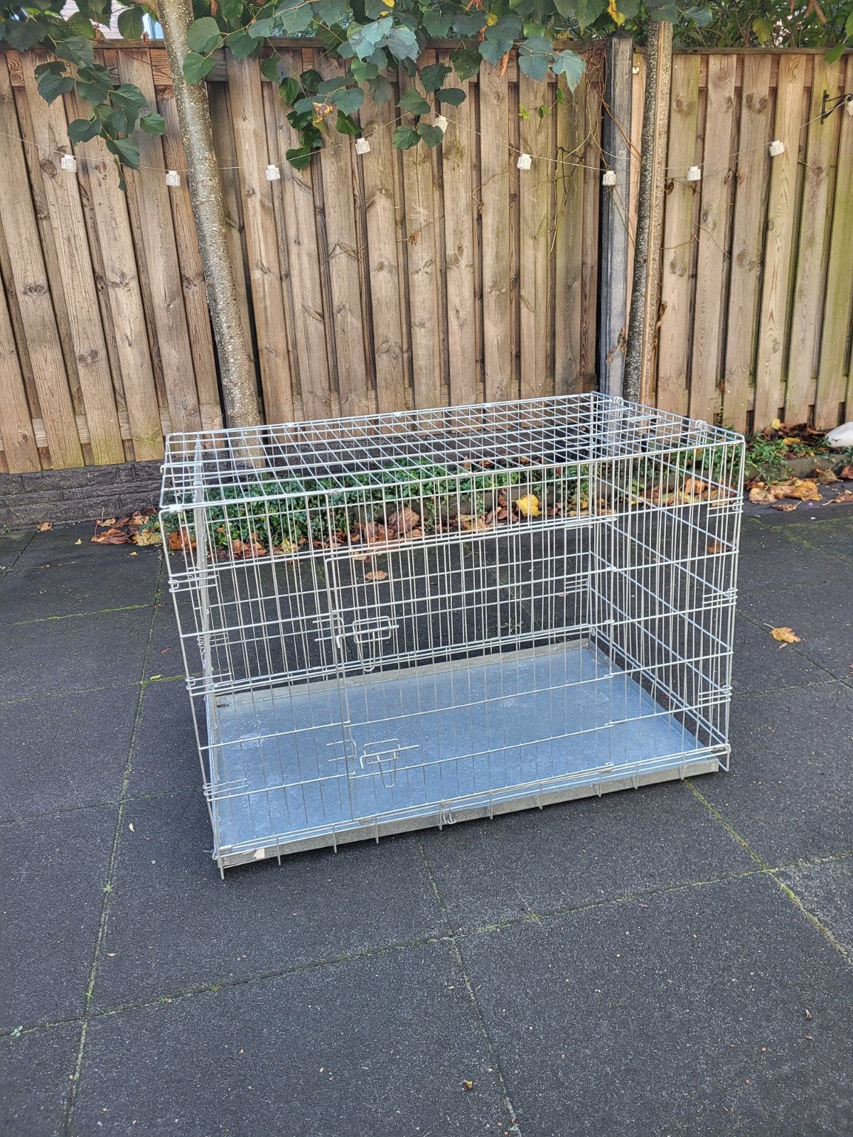 Hondenbench XL, Ophalen, Gebruikt