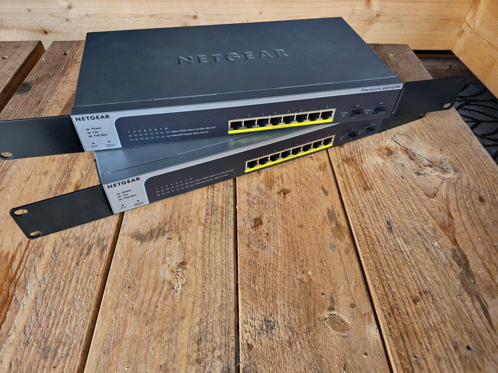 NETGEAR ProSAFE GS510TPP Gigabit PoE+ Smart Managed Switch, Ophalen of Verzenden, Zo goed als nieuw